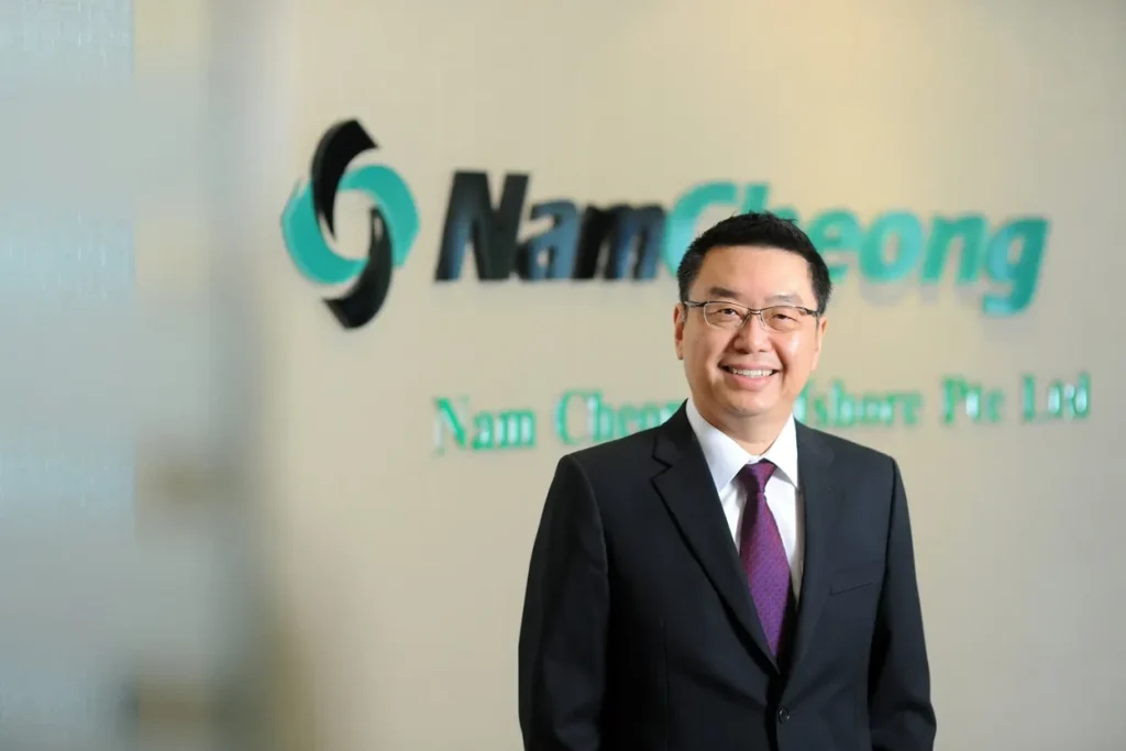 Nam Cheong chief executive, Leong Seng Keat. Photo - OSEA