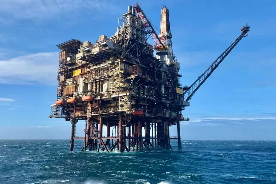Taqa UK's Brae Alpha platform in the North Sea Photo - TAQA UK-1