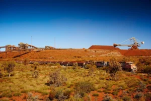 Yandi iron ore mine, approximately 13km from the Ministers North deposit. Image - BHP