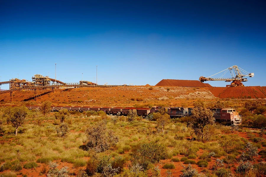 Yandi iron ore mine, approximately 13km from the Ministers North deposit. Image - BHP