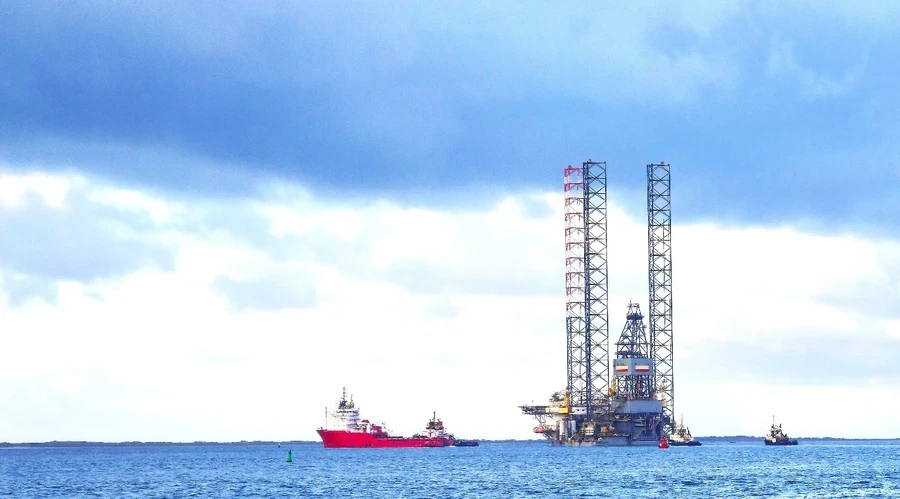 The PV DRILLING IX Rig departed to Rotterdam, Netherland