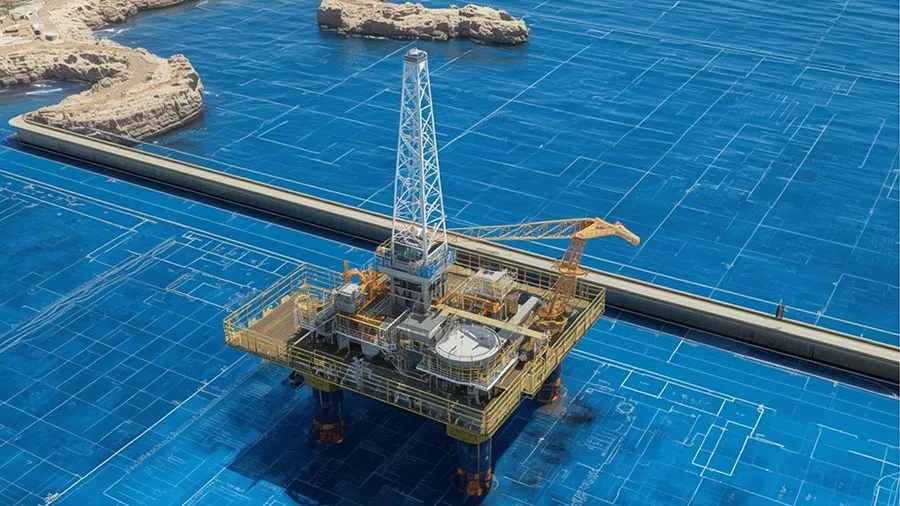 LNG-offshore-platform-blueprint